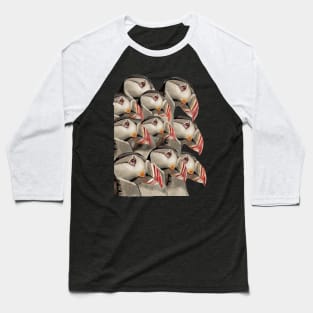 Puffins 3 Baseball T-Shirt